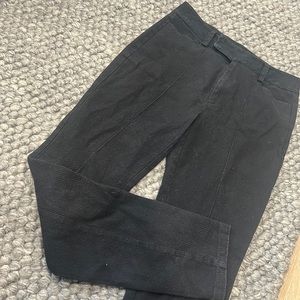 Nanette Lepore Black Skinny Textured Pant Size 0